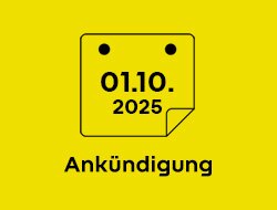 News-Kategorie: Ankündigung